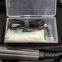 DXZtoz Two-Way Articulating Borescope with Light, Video Industrial Endoscope Inspection Camera with 0.33in Articulated Scope for Engine Automotive Aircraft Mechanics- 5.5FT