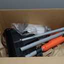 VOLTASK 12-Inch Corded Snow Blower, 10 Amp Electric Snow Blower with Directional Plate