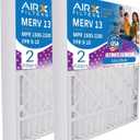 AIRX FILTERS WICKED CLEAN AIR. 16x28x6 Air Filter MERV 13 Compatible with Aprilaire 401 Furnace Filter 2 Pack