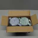 Upgrade Stainless Steel Baby Sippy Cups, 7.4 Oz Spill Proof Toddler Straw Cups, 3 Stages Training Cup for Toddlers 1-3 Year, Kid Cups with Silicone Sheel and Straws (Blue+Green)