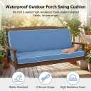 60 Inches Outdoor Bench Swing Cushions,Large 3 Seater Water Resistance Foam Cushion for Patio Porch Furniture