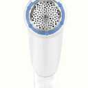 Conair Fabric Shaver and Lint Remover, Battery-Operated Portable Clothes Shaver with 3 Settings, Fuzz Remover for Sweaters, Clothing and Furniture, Large 2-Inch Shaving Head, White