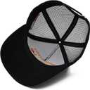 250 Anniversary USA Hat Eagle Liberty Cross Printed Pattern Adjustable Embroidered 250th Anniversary Hat Baseball Caps(Black) (Black)