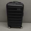 Samsonite Omni 2 Global Carry-On Spinner Luggage - Compact Size For International Travel - Airline-Approved - Features Expandable Polycarbonate Shell, 360° Wheels, USB Power Hub - Charcoal - Black