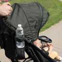 3Dlite Convenience Stroller, Green Lightweight Stroller with Aluminum Frame, Large Seat Area, 4 Position Recline, Extra Large Storage Basket Infant Stroller for Travel and More