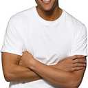 HANES White  T-SHIRT 2X