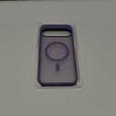 SPIDERCASE Magnetic for Google Pixel 10 Pro XL Case, Military Grade Drop Protection Slim Translucent Matte Shockproof Anti-Fingerprint Phone Case for Pixel 10 Pro XL,Dark Purple