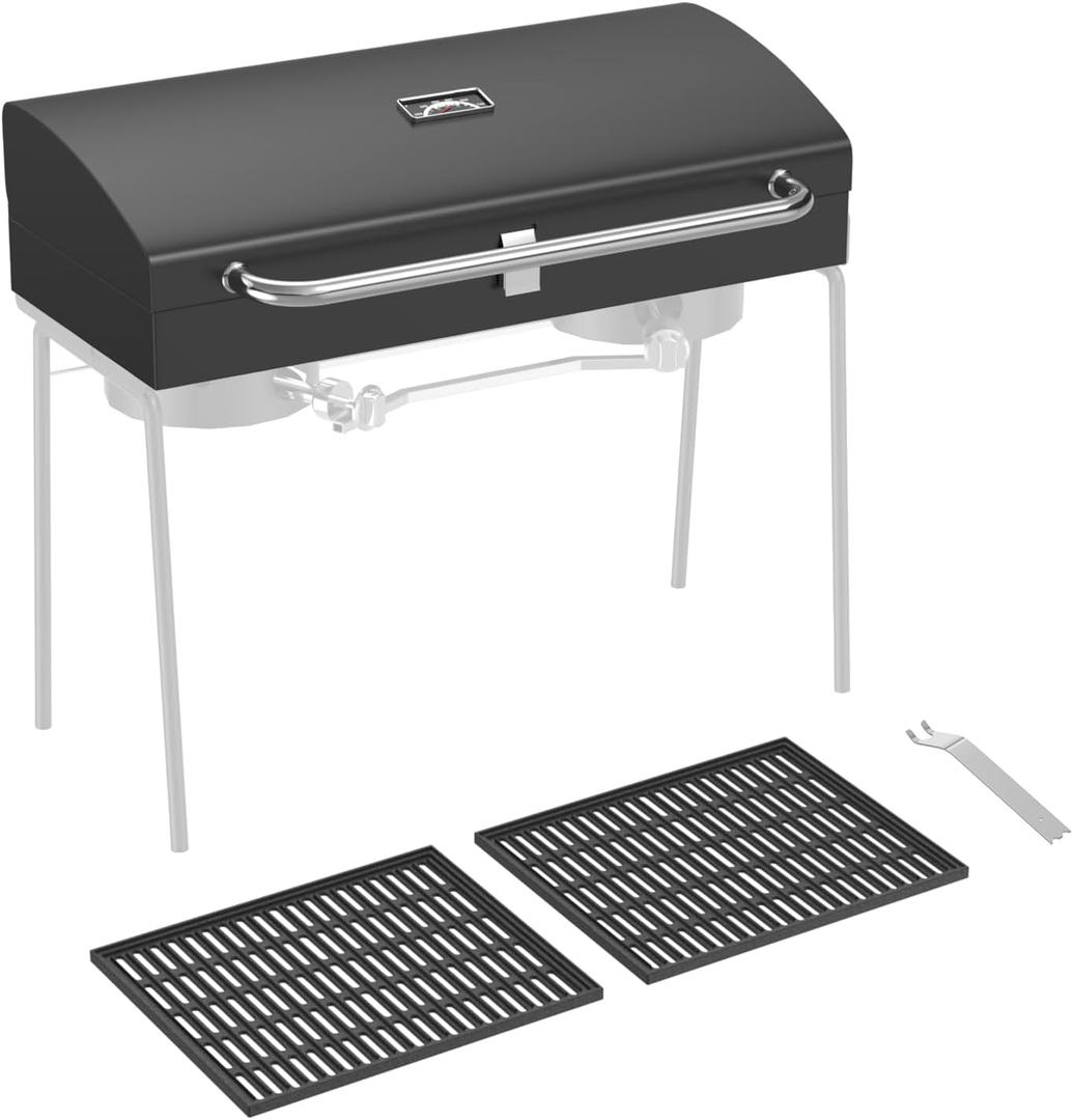 KEESHA 14 x 32 Deluxe Outdoor BBQ Grill Box, Fit Most Camp Chef Cooking Systems, Perfect for Accessories, Compatible with Original Part Number BB60X, for Camp Chef YK60LW EX60LW