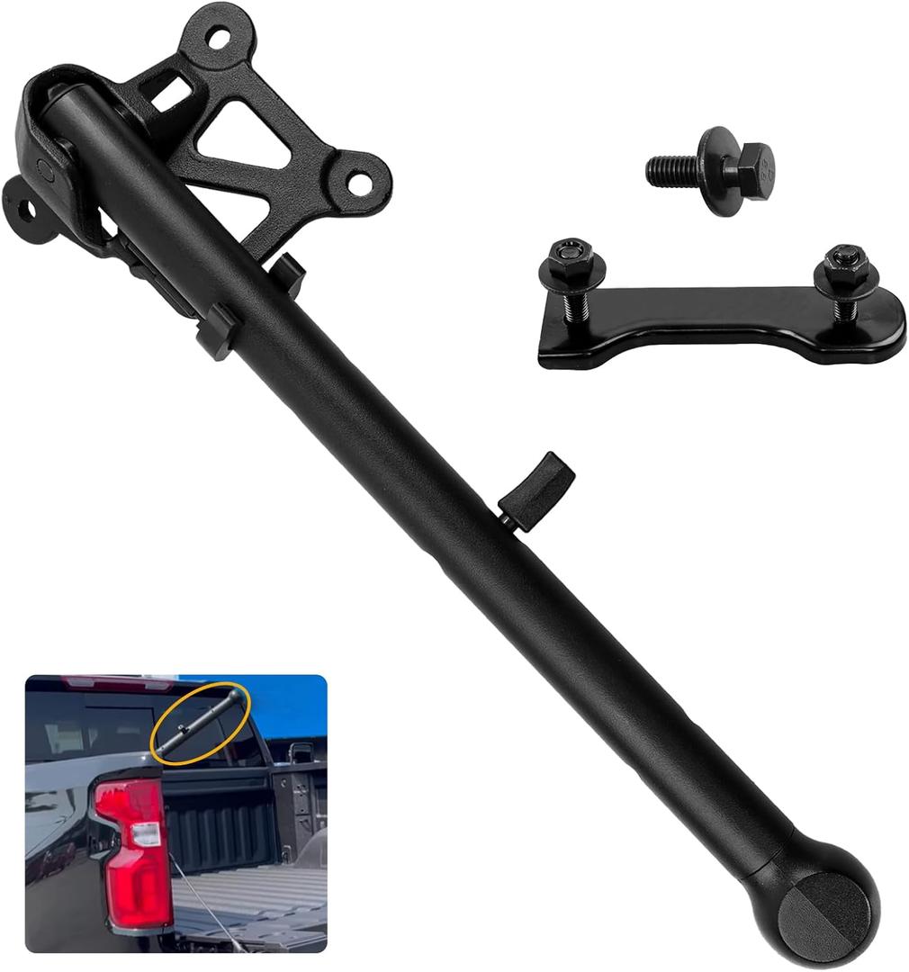 Auxiliary Truck Bed Handle Compatible with Chevy Silverado, GMC Sierra 1500, 2500 3500 HD 2019-2024, Rear Assist Handle, Pickup Box Aux Up and Down Armrest-Replaces# 85116689