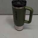 STANLEY Quencher ProTour Flip Straw Tumbler with Leakproof Lid 30 oz | Built-In Straw and Handle | Cup Holder Compatible for Travel | Insulated Stainless Steel Cup | BPA-Free | Dried Pine VRT