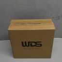 WDS WONDROUS Easter Decorations Bunny Figurines Set of 3, Flocked Rabbit Statues with Bows, Blue & White Resin Spring Home Decor for Tabletop Shelf Mantel Farmhouse Easter Decor Gifts