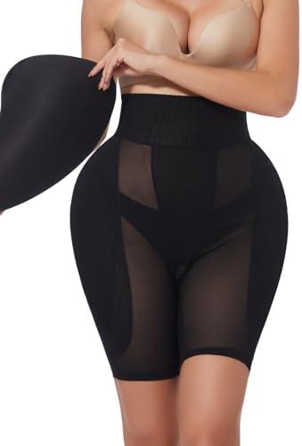Hip Pads Shapewear Shorts for Women Curvy Hip Enhancer Booty Pads, All-Day Comfort for Daily & Special Occasions, Small