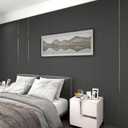 practicalWs Grey Wallpaper Peel and Stick Wallpaper Dark Grey Matte Textured Self Adhesive Removable Vinyl Film Paper Gray Wall Paper for Cabinets Countertops Wall Decoration, 23.6" x 236.2"