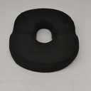 Donut Pillow Seat Cushion,Donut Chair Cushions for Postpartum Pregnancy & Hemorrhoids,Tailbone Pain Relief Cushion,Memory Foam Lifting Cushions for Office&Home Chairs (Black)