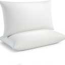 BioPEDIC Memory Foam Pillows - 2-Pack King Size, Shredded Foam Filling for Plush Support & Airflow, Hypoallergenic, Non-Toxic Materials, Supportive for All Sleep Positions, King Size (Pack of 2)