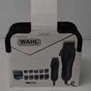 Wahl USA Pro Series Platinum Corded Clipper & Corded Trimmer for Home Haircutting with Color Coded Guide Combs  Model 79804-100