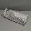 100 Pack 12 Inch Metal Christmas Light Stakes Christmas Outdoor Yard Light Stakes Universal Yard Lawn Ground for C7 C9 String for Xmas Garden Lawn Pathway Patio Walkway Decorations (Silver)