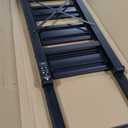 WOA WOA 5 Step Ladder, Ladders for Home, Anti-Slip Pedals, Step Stool Foldable, Lightweight to Move, Ease of Storage, Reach 10ft for Closet Kitchen Library, Hold 300lbs - Black