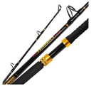 Fiblink Fishing Trolling Rod - 1/2 Piece Saltwater Offshore Rod - Heavy Duty Boat Fishing Pole (30-50lbs/50-80lbs/80-120lbs)