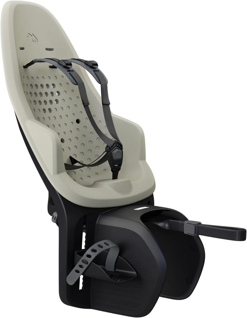Thule Yepp 2 Mounted Child Bike seat, Adjustable footrests, 5-Point Harness and Easy to Mount Design