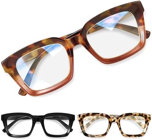 miyya Oprah Style Reading Glasses for Women, Cheaters Eyeglasses, Oversized Blue Light Readers, Fashion Eye Glasses miyya Oprah Style Reading Glasses for Women, Cheaters Eyeglasses, Oversized Blue Light Readers, Fashion Eye Glasses