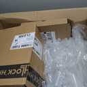 116mm CR Plastic Packaging Pop Top Tubes - Child Resistant Travel Holder Vial Containers - 500 Qty (Clear)