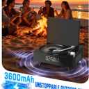 CD Player Portable with Bluetooth for Home Desktop, Dual Stereo Speakers, FM Radio, 3600Mah Battery, Remote Control & LED Display, MP3/WAV Retro Disc Player, Nostalgic Decor Gift, Support USB/AUX