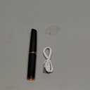 Heated Eyelash Curlers - 2 in 1 Clip- Type Electric lash Curler Best Seller 5S Heating Eyelash Curler 3 Temp Settings for Makeup Tools USB Rechargeable Natural Curling-Black E1