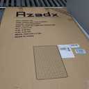 Azadx Heavy Duty Office Chair Mat for Carpet 32" x 48" Hard Material Chair Mat for Carpeted Floor Slip Resistant Carpet Protector for Home Office Easy Glide Desk Floor Mat for Office Chair on Carpets, 32" X 48" 1 Pack
