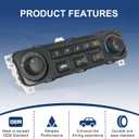 DICMIC A/C Heater Climate Control Module Compatible with 2001-2002 Honda Accord Replace# 79600-S84-A21ZA