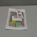 Chubbycable Color Block Chubby 120W Short USB C Cable Power Bank Fast Charging Cable Silicone Charger Cord Compatible with iPhone 17-15 Series iPad, Rose Red+Green, USB-A to Type-C, 0.82FT Amazon's Choice