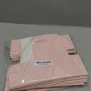 PATIKIL 2 Cup Drink Carrier with Handle,20 Pack Kraft Paperboard to Go Coffee Cup Holder, Portable Disposable Handled Drink Carriers for Take Out Restaurant Food Service, Multicolor (Pink/White)