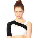 Shoulder Support Brace with Pressure Pad for Men Women, Shoulder Compression Sleeve Arm Wrap for Shoulder Stability and Recovery, Right Shoulder (M), One Size