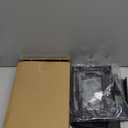 suptek Large Wall Outlet Shelf,Home Wall Shelf Organizer for Outlets,Perfect for Bathroom Kitchen,Bedrooms,Ideal for Cell Phone Speaker up to 20lbs,with Cable Management and Detachable Hooks (S3XLB) (Black)