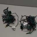 Christmas Lights Indoor Outdoor, 2PACK 13FT 50-count Lights Incandescent Mini Halloween String Light, 120V UL Certified Green Wire Lights for Xmas Tree, Patio, Holiday, Party, Home, Garden Decor, Red