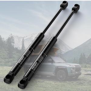 Vepagoo C16-09209 16 inch 38 Lbs/169 N Gas Struts Camper Shell Shocks, 15.7 in Leer Truck Cap Spring are ATC Topper Rear Window Leer Canopy Leer Topper Replacement Parts, C1609209 Pack of 2 PCS