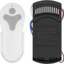 Universal Ceiling Fan Remote Control Kit Replacement for Harbor Breeze, Hunter, Hampton Bay, 3 Speed Light Dimmer, Compatible with KUJCE10311 KUJCE10712 TR214B 2AQZU-18018 25-FA0138 TR214B KUJCE10610