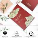 320 Nail Color Chart Book,Nail Color Display Book with 480 Nail Tips & 1-400 Number Labels,Professional Nail Color Swatches Book for UV Gel Polish Nails Art Design(Red)
