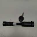 METOWARE Trailer Hitch Tri Ball Mount with 5/8" Hitch Lock, 1-7/8 Inch, 2 Inch and 2-5/16 Inch Tri Ball Hitch Fit 2 Inch Receiver, Hollow Shank Tow Hitch, Black