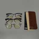 racico Computer Blue Light Blocking Glasses Blue Light Glasses Men Women, Anti Blu-Ray Clear Gaming Glasses Lenses