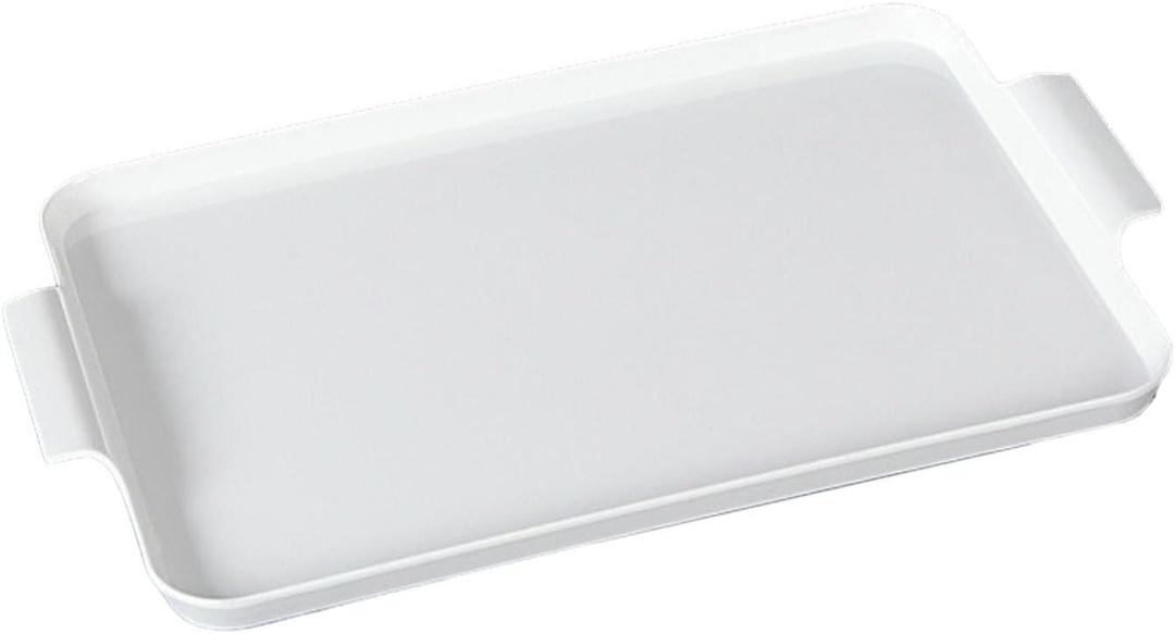 White rectangular tray, fast food restaurant restaurant side dish plate-SA1925 White rectangular tray, fast food restaurant restaurant side dish plate-SA1925