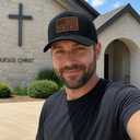 Christian Gifts Religious Gifts for Men Women, Jesus Hat Faith Over Fear Hat Unique Chrismas Easter Gifts (Black)