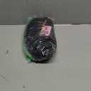 GORGIUS Veralux Blend Human Hair Glueless Curly Wig with Bangs Natural Black Synthetic Curtain Bang with Realistic Scalp Put On and Go 20 Inch