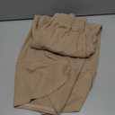 Xiaoxuemeng Womens Baggy Wide Leg Pants Casual Elastic Waisted Palazzo Harem Pants with Pockets (Beige), Medium
