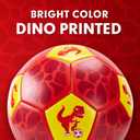 hahaland Size 3 Soccer Ball for Kids with Pump Mesh Bag - Dinosaur Ball Set - Outside/Backyard/Outdoor Toys for Kids Ages 3-4-5-8 - Kid Games Soccer Birthday for 3 Year Old