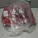 StangH Theater Red Velvet Curtains Christmas Curtains Super Soft Thermal Insulated Window Drapes 84 inches for Living Room Holiday Decorative for Master Bedroom, W52 x L84, 2 Panels (*Autumn Series - Red)