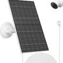7W Solar Panel Compatible with Google Nest Camera Outdoor & Indoor (Battery Version), Solar Power Charger with IP66 Weatherproof, 360 Adjustable Mount, 9.8ft Cable,1 Pack