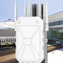 AC1200 Outdoor WiFi Extender, Outdoor WiFi Extender Signal Booster, Wireless Outdoor Access Point, IP67 Weatherproof, Passive PoE, WPA3, Long Range WiFi Coverage for Garage, Yard, Farm, RV, Starlink