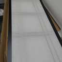 4 ft. Short Double Cross Shoji Screen - Black - 3 Panels