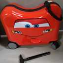 Disney's Cars Lightning McQueen Ride-On 18" Suitcase For Kids & Toddlers
